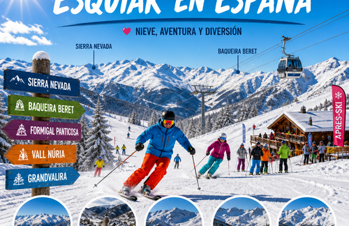 Mejores zonas para esquiar en España
