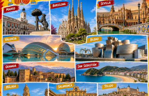 Mejores ciudades para visitar en España