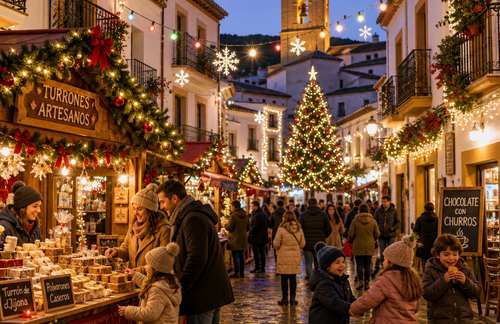 Mejores pueblos para Navidad en España