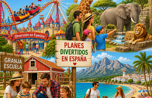 Mejores planes de ocio en familia en España