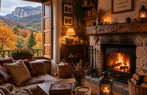 Mejores casas rurales con chimenea en España