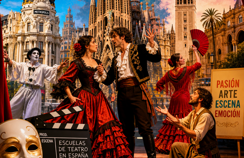 Mejores escuelas de teatro en España