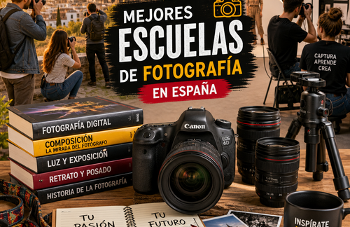 Mejores escuelas de fotografía en España