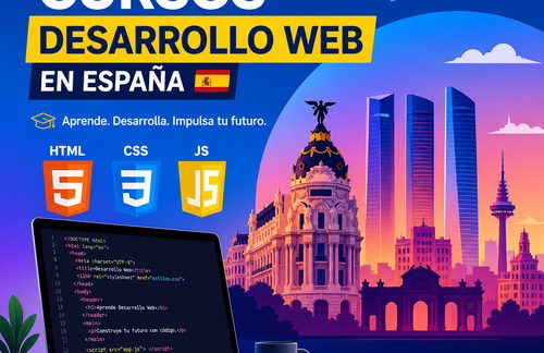 Mejores cursos de desarrollo web en España